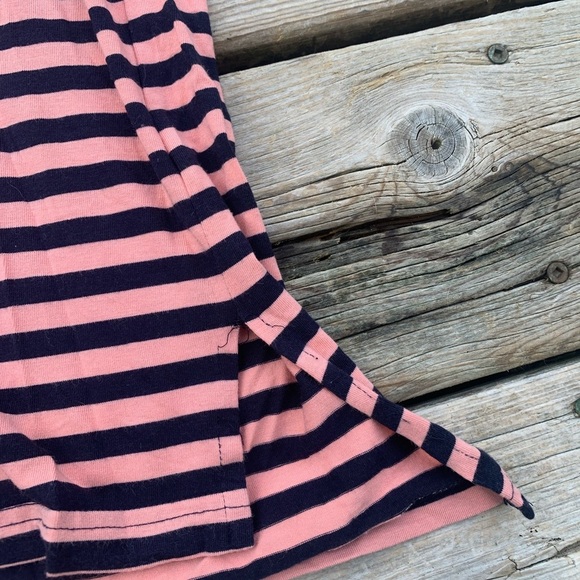 Jones New York Signature Striped Sleeveless Cowl Neck Top - Size Large - Picture 3 of 7